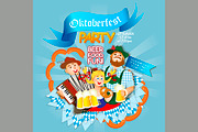 Oktoberfest party flyer