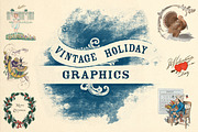 Vintage Holiday Graphics