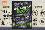 Halloween Badges & Extras Vol.1