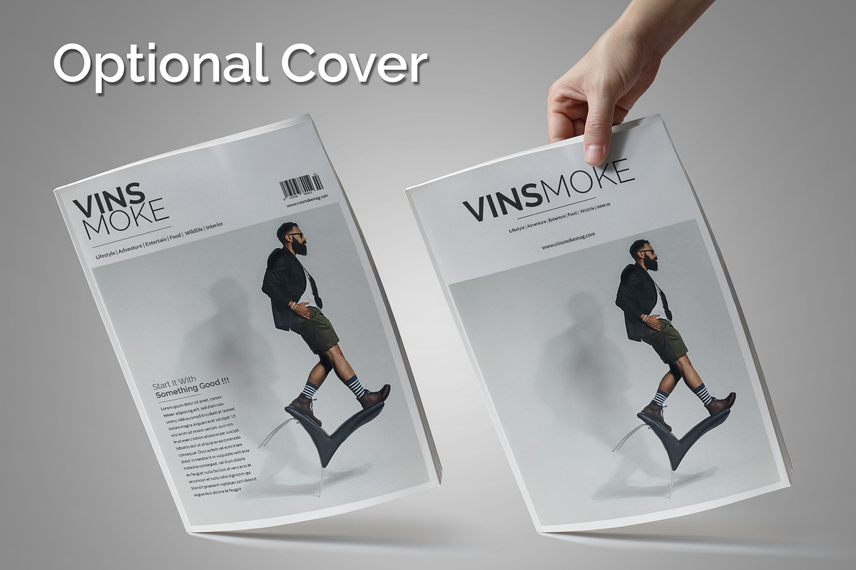 Vinsmoke Magazine in Magazine Templates - product preview 8