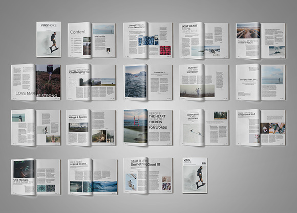 Vinsmoke Magazine in Magazine Templates - product preview 7