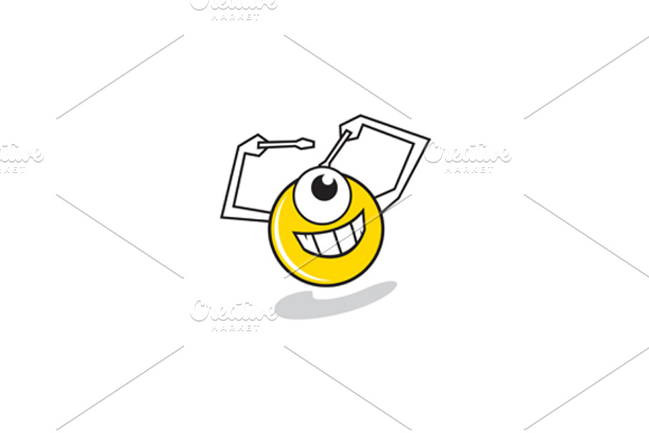 Cyclops robot mechanic  in Logo Templates - product preview 8