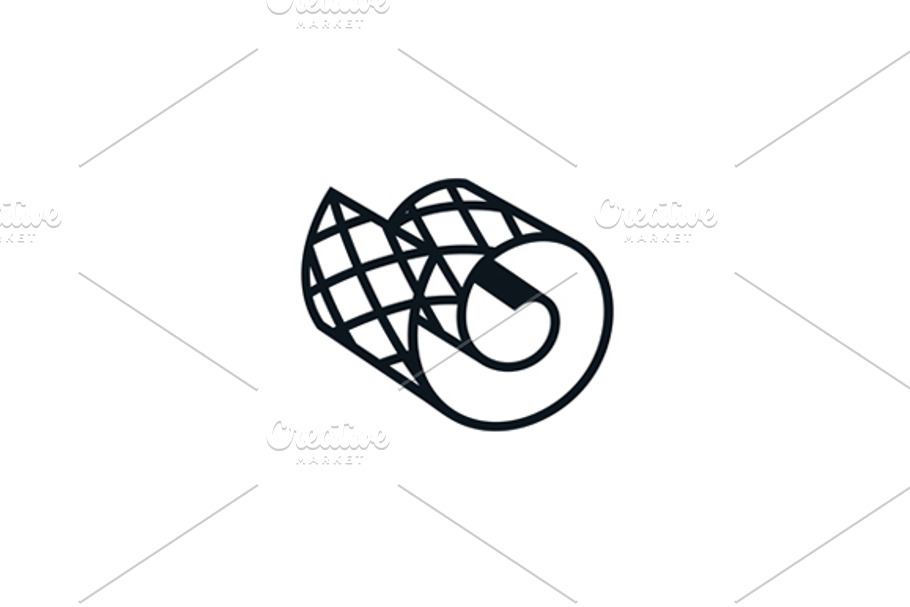 Netting roll  in Logo Templates - product preview 8