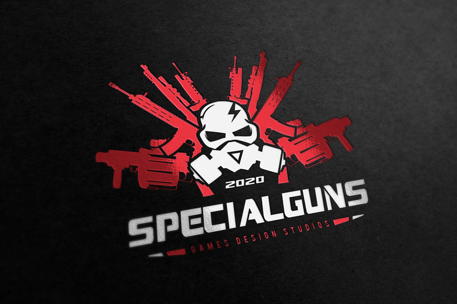 Special Guns Logo in Logo Templates - product preview 8