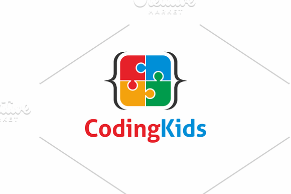 Coding kids | Logo template in Logo Templates - product preview 1