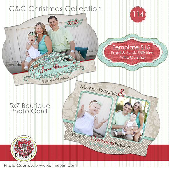Christmas  Card Selection #114 in Card Templates - product preview 2