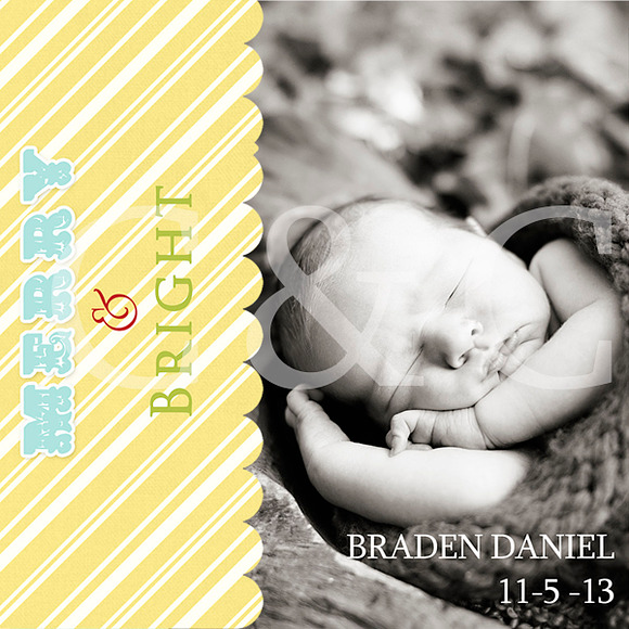 Christmas Photo Card Selection #108 in Card Templates - product preview 4