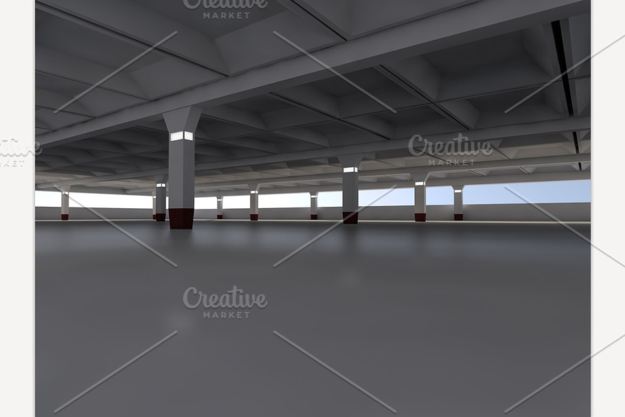 Empty Parking in Graphics - product preview 8