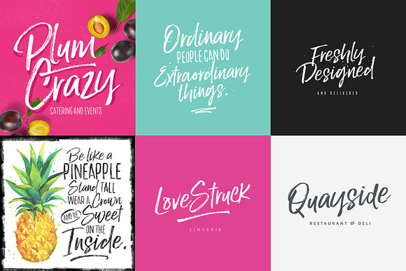 Lucky Fellas Brush Script + Extras in Brush Fonts - product preview 14
