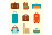 Different types of baggage