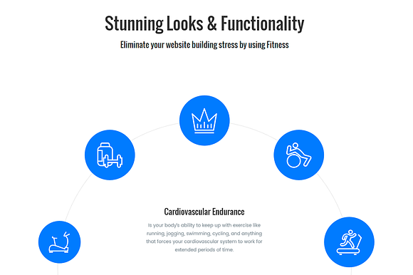Fitness WordPress Theme in WordPress Business Themes - product preview 2