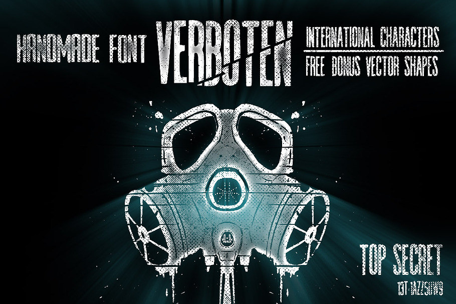 Handmade Font Verboten in Sans-Serif Fonts - product preview 8