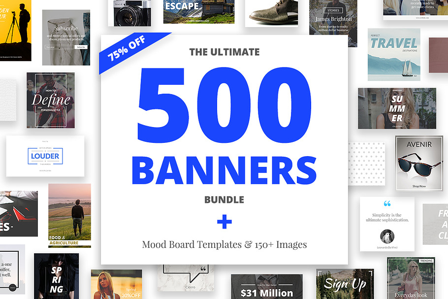 The Ultimate Banners Bundle  in Social Media Templates - product preview 8