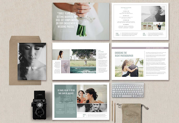 Wedding Photographer Magazine in Magazine Templates - product preview 1