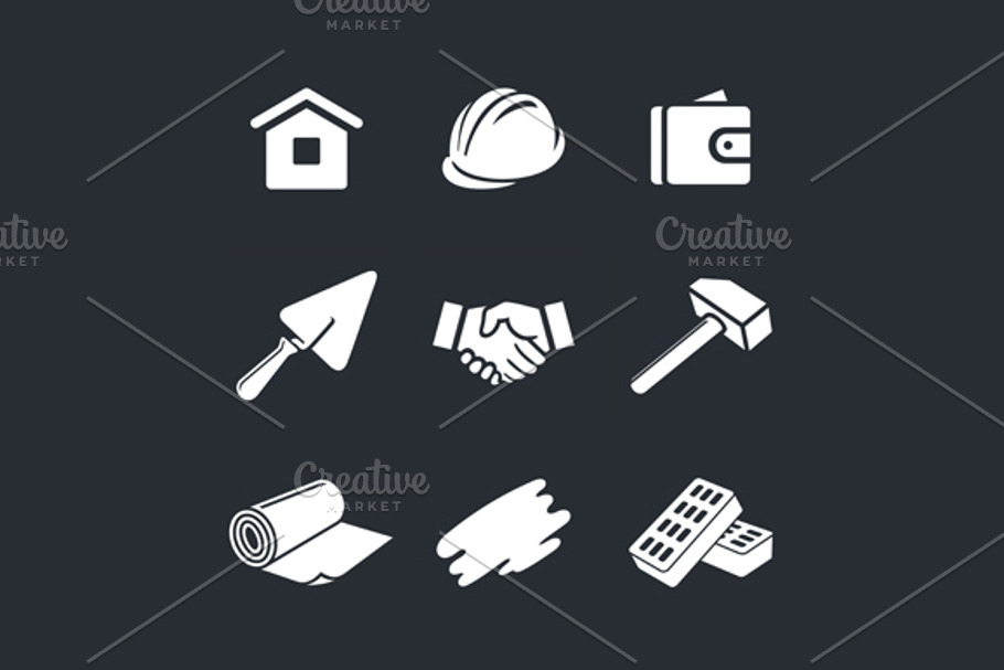 Construction and home repair  in Icons - product preview 8