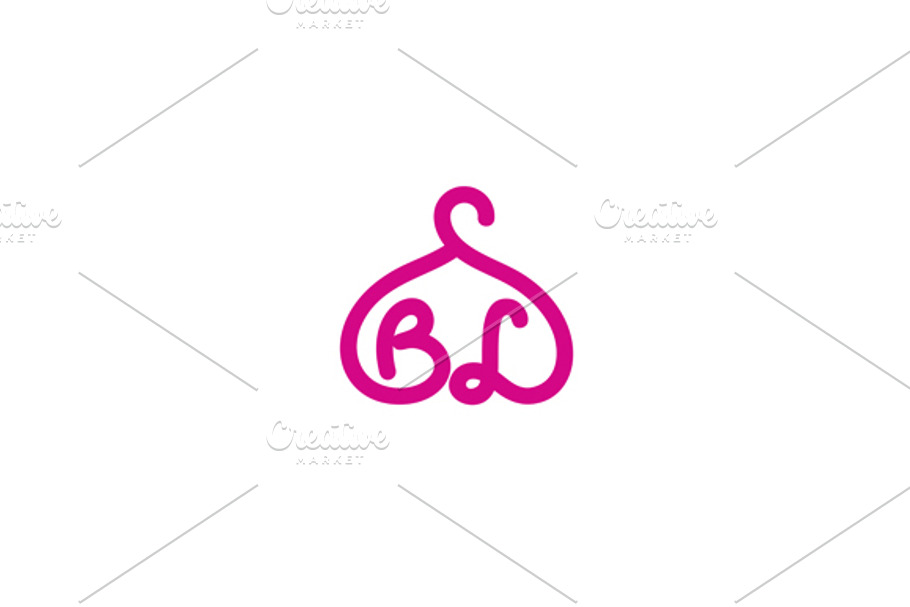 B and L logo in Logo Templates - product preview 8