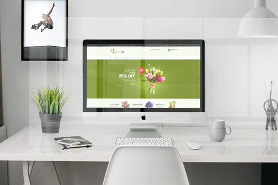 Ap Flower Prestashop Theme in Website Templates - product preview 8