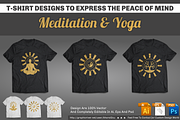 Meditation & Yoga T-Shirt Designs