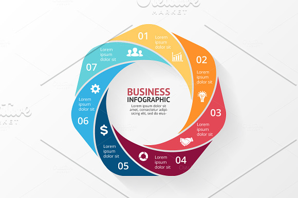 Circle Diagrams - Infographics Set in Keynote Templates - product preview 7