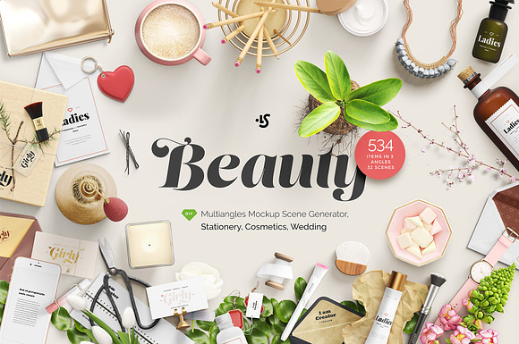 Beauty, Stationery, Wedding, Cosme.. in Mobile & Web Mockups - product preview 16
