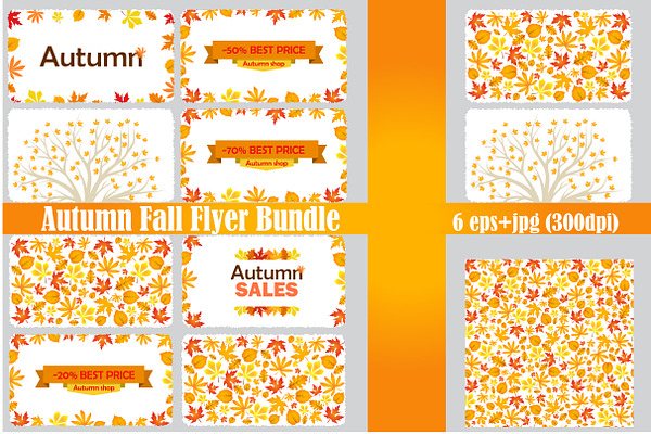 Autumn Fall Flyer Bundle