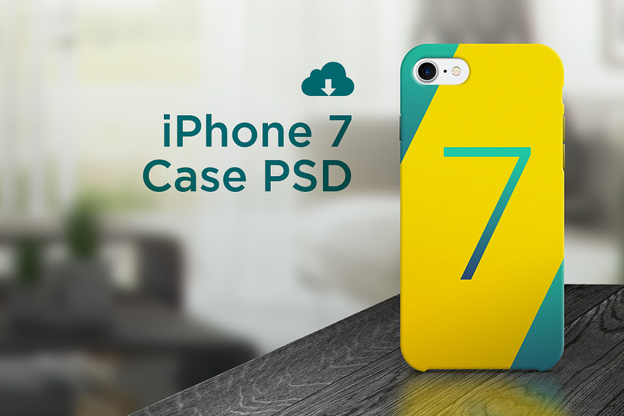 iPhone 7 case PSD