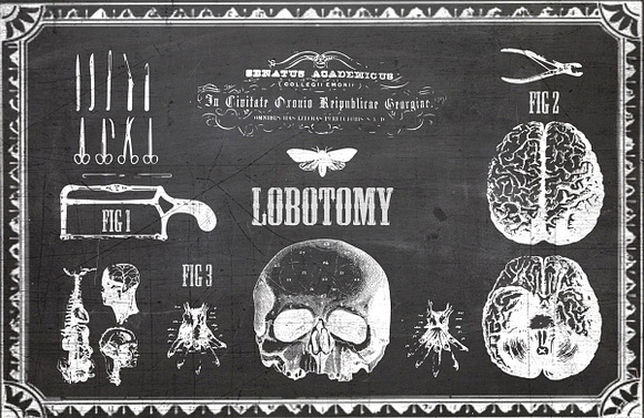 Vintage Medical Vectors in Objects - product preview 2