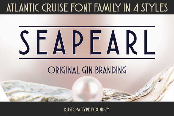Atlantic Cruise Font Family in Sans-Serif Fonts - product preview 1