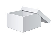 Cool Realistic White Box