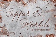 Copper & Marble Textures