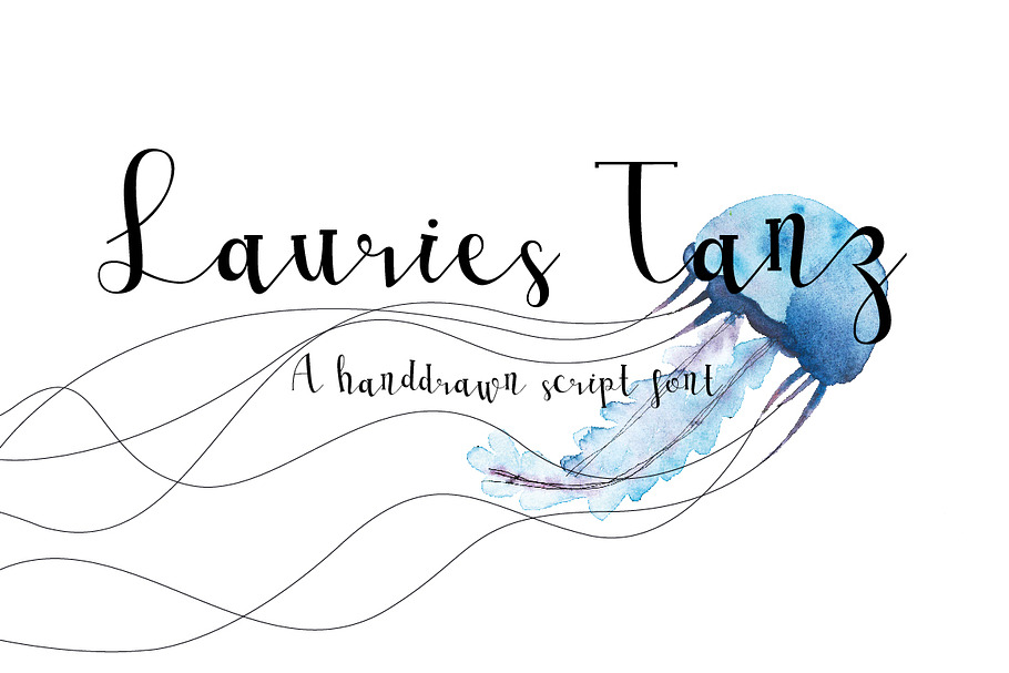 Lauries Tanz Script Font in Script Fonts - product preview 8