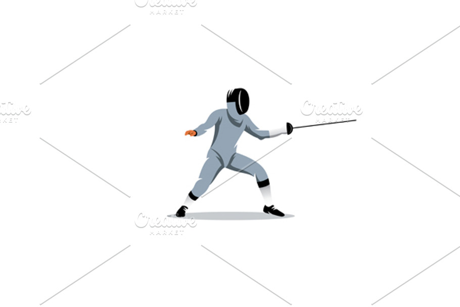 Fencing in Logo Templates - product preview 8