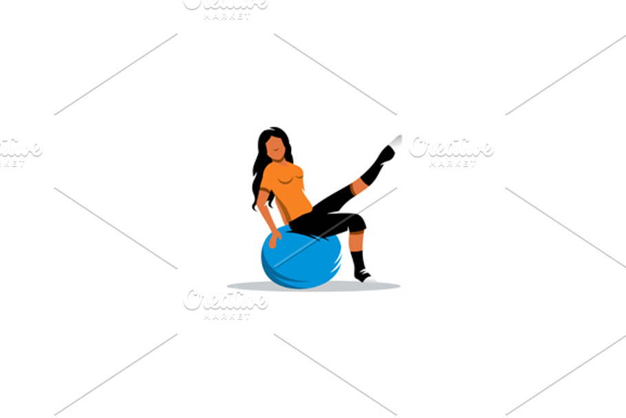 Fitness  in Logo Templates - product preview 8
