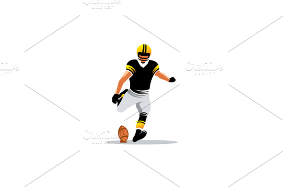 American football in Logo Templates - product preview 8