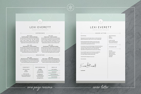 Resume/CV | Lexi in Resume Templates - product preview 1