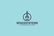Spaceship Logo Template (3)