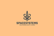 Spaceship Logo Template (4)