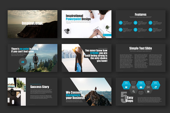 Inspirational Powerpoint Template in PowerPoint Templates - product preview 1