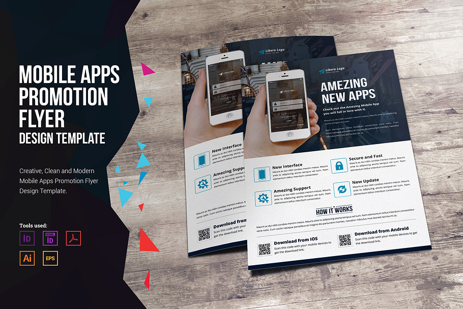 Mobile Apps Promotion Flyer