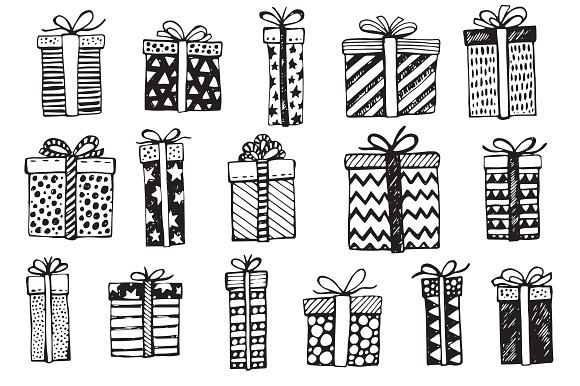Christmas sketch collection in Graphics - product preview 2