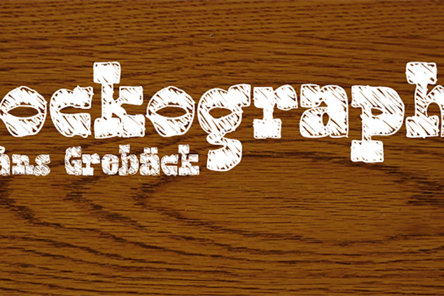 Blockography in Script Fonts - product preview 8