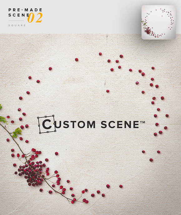 Fall & Autumn Custom Scene Creator in Scene Creator Mockups - product preview 3