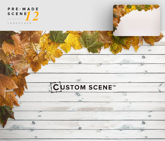 Fall & Autumn Custom Scene Creator in Scene Creator Mockups - product preview 13