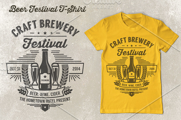 Beer Festival T-Shirt Vol. 2 in Templates - product preview 1