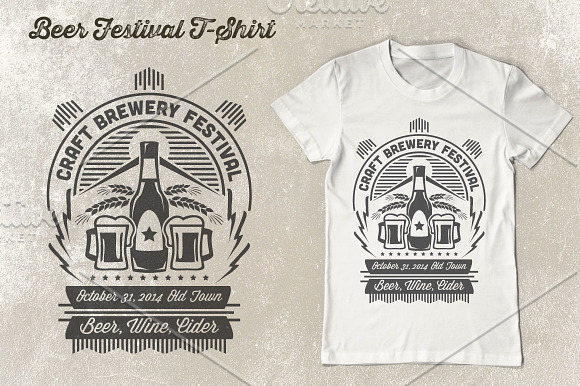 Beer Festival T-Shirt Vol. 2 in Templates - product preview 3