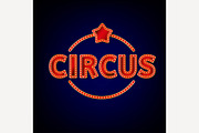 Vector Circus Banner