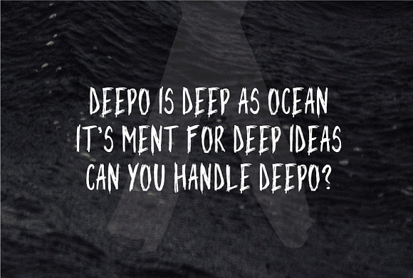 Deepo - Handwriting Font in Script Fonts - product preview 3