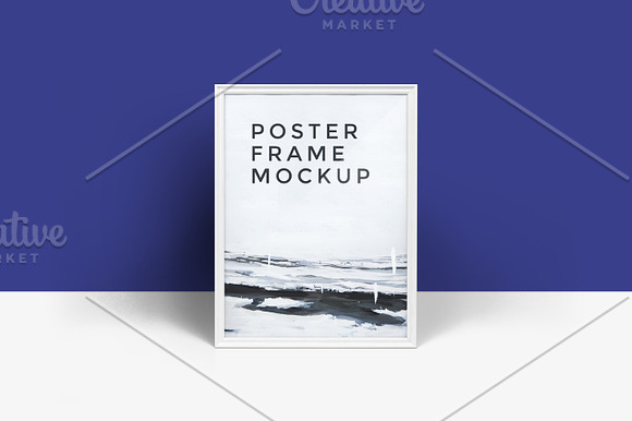 Poster Frame Mockup in Print Mockups - product preview 2