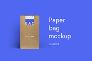 BAG - Paper Bag Mockup
