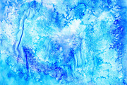 Five abstract aquarelle backgrounds